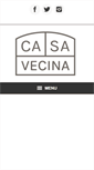 Mobile Screenshot of casavecina.com